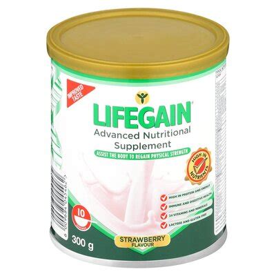lifegain price at pick n pay|Lifegain Advanced Nutitional Supplement Strawberry 300g .